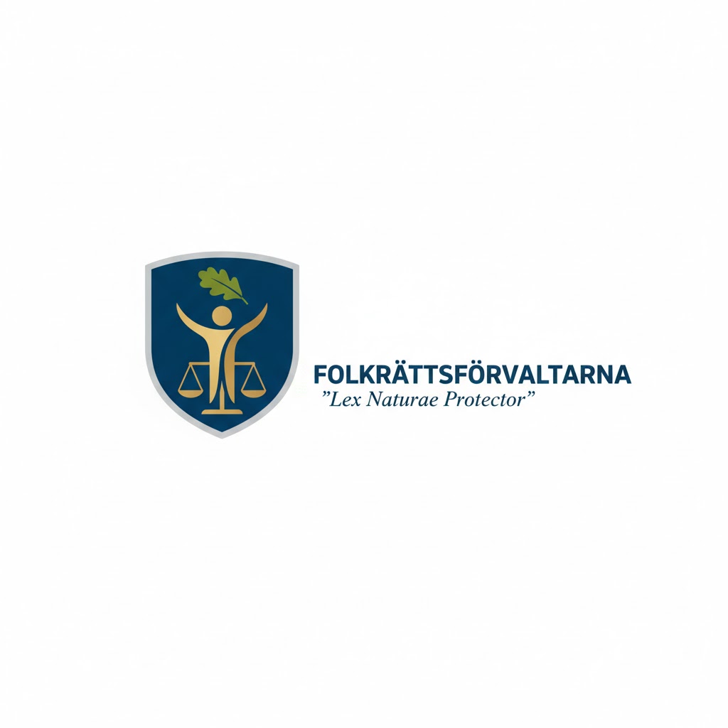 Folkrättsförvaltarna Logotyp